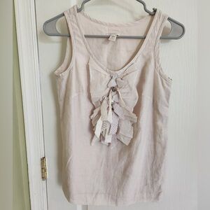 J crew tank blouse